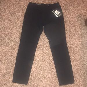 Who What Wear Skinny Cropped Black Dress Pant 12